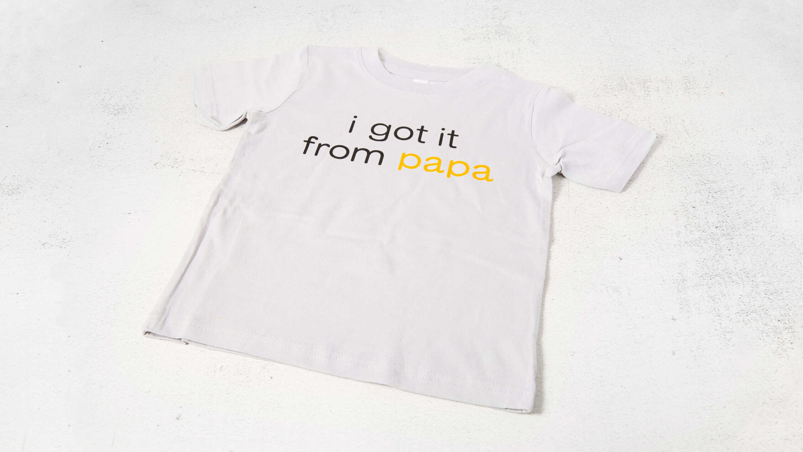 Papa d'Amour kids tshirt
